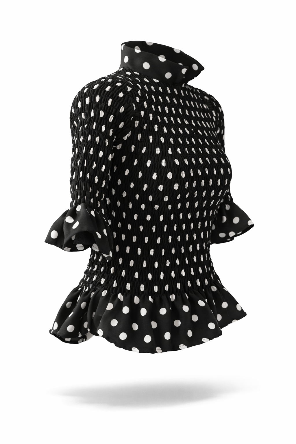 Blusa Panal de lunares