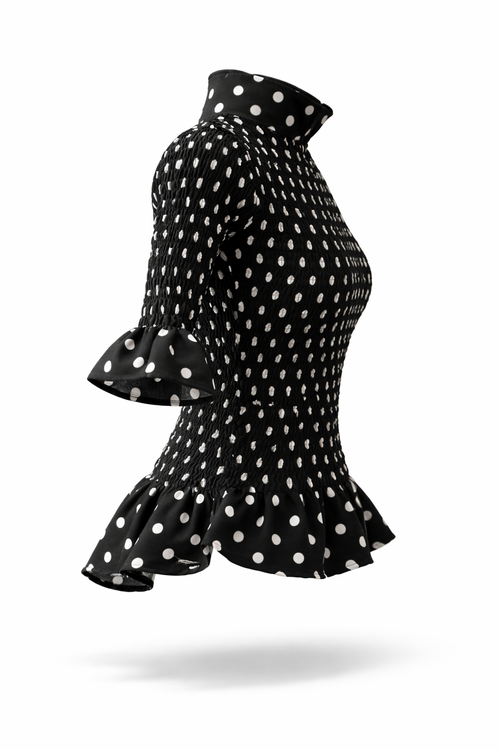 Blusa Panal de lunares