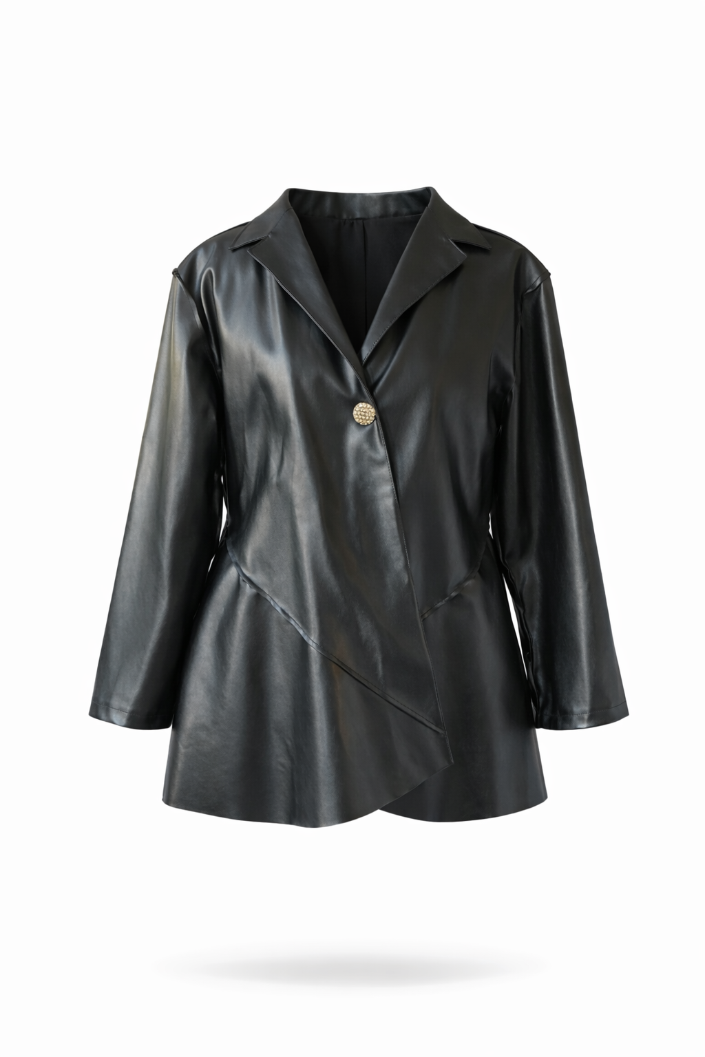 Abrigo de Cuero Chic