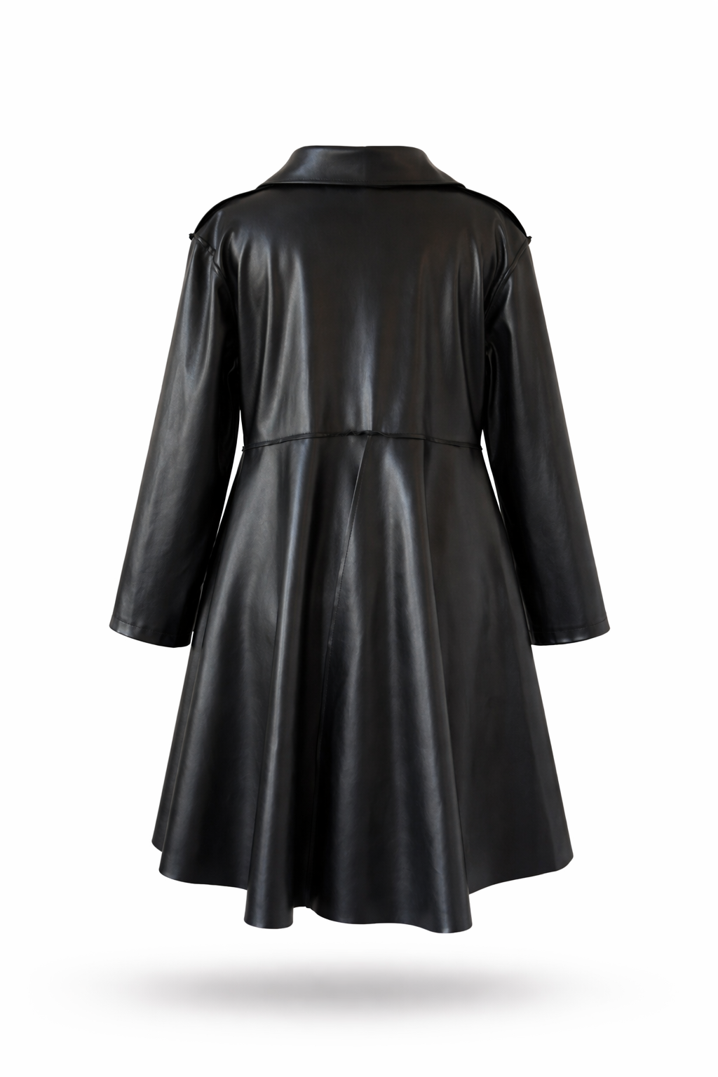 Abrigo de Cuero Chic