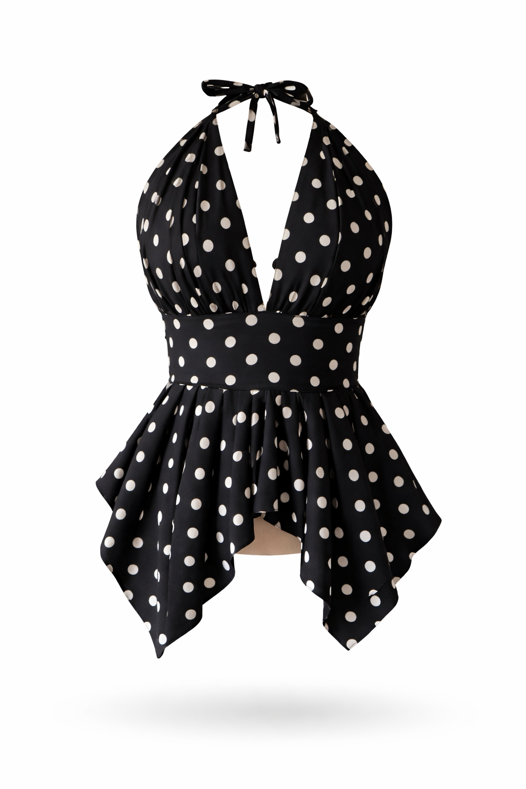 Top Riviera Pois Couture