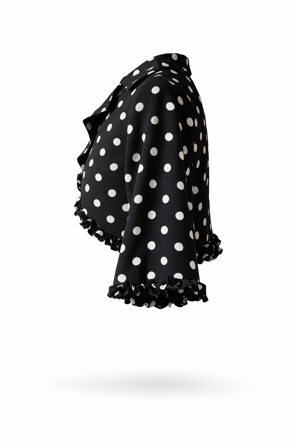 Bolero Noir Pois Élégance