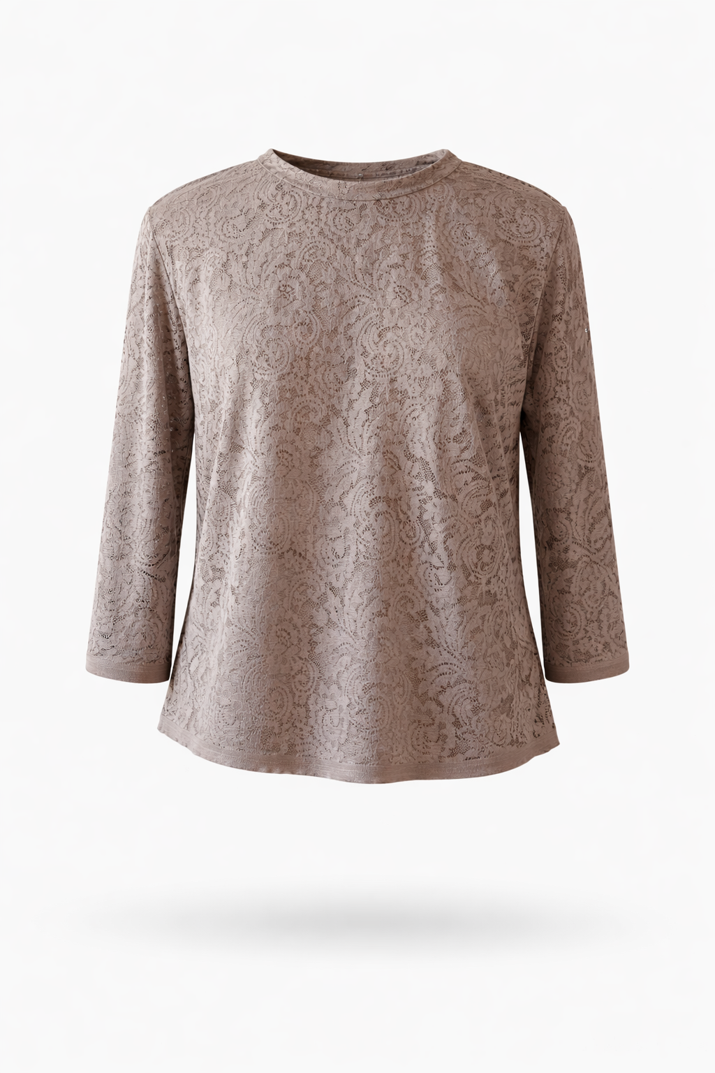 Blusa Nude Éter Lace