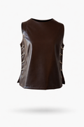 Polera “Thurisaz” marrón
