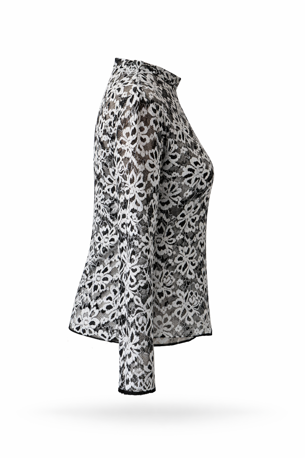 Blusa Encaje Monocromo