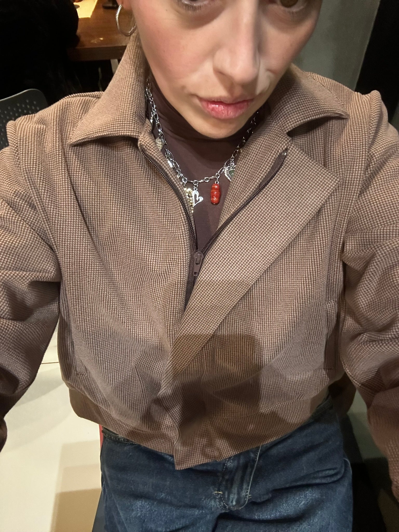 Bomber Luna Taupe