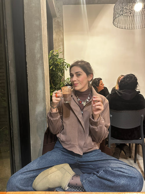 Bomber Luna Taupe