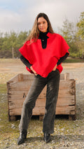 Poncho Windsor Reversible