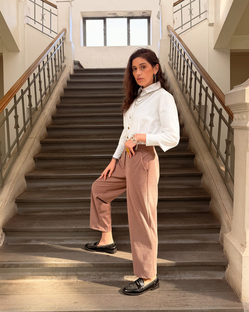 Pantalón Aura Taupe